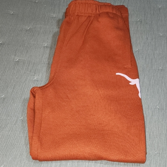 Genuine Stuff Boys M Burnt Orange Texas Longhorns Joggers - Picture 4 of 10
